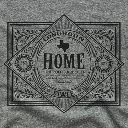 TEXAS | 3/4 SLEEVE | VINTAGE BLACK