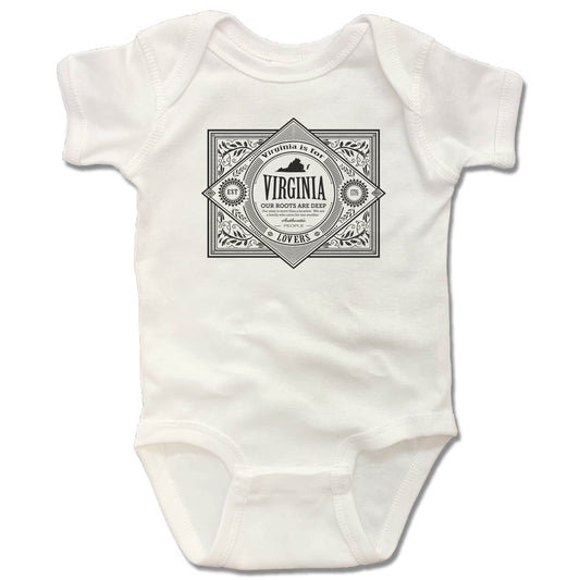 VIRGINIA | ONESIE | VINTAGE BLACK