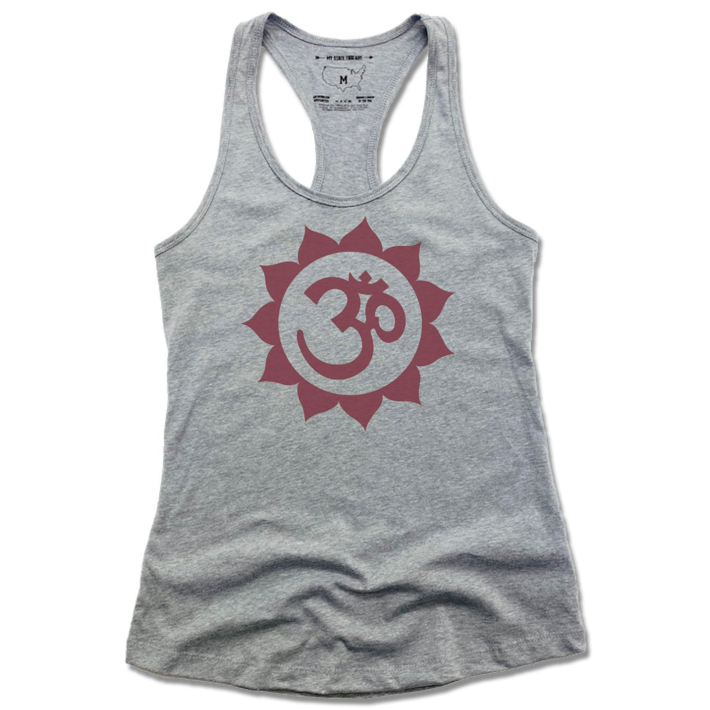 WEST ASHEVILLE YOGA | LADIES GRAY TANK | NAMASTE