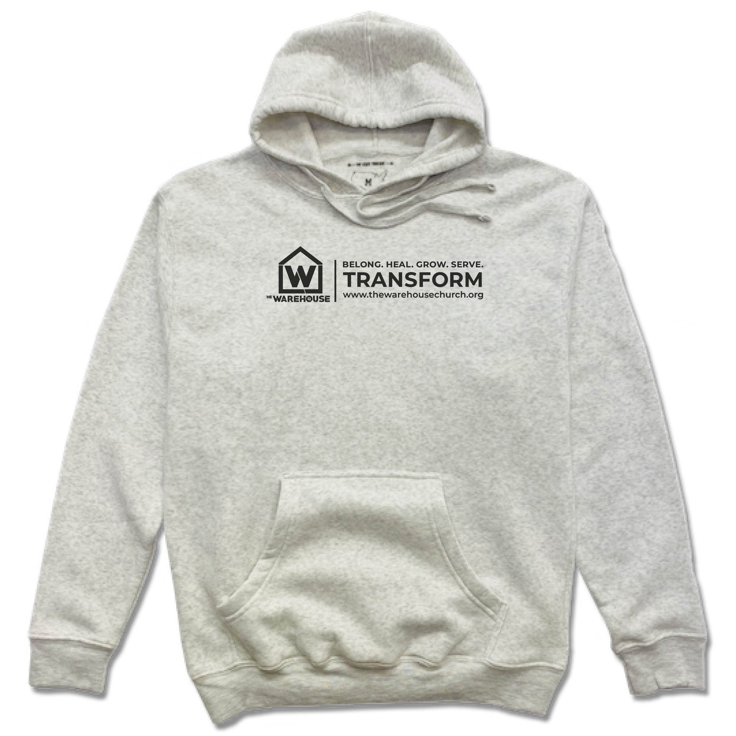 THE WAREHOUSE CHURCH | HOODIE | BLACK LOGO
