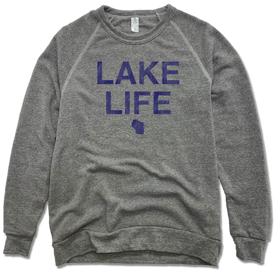 Wisconsin Lake Life - Fleece Sweatshirt