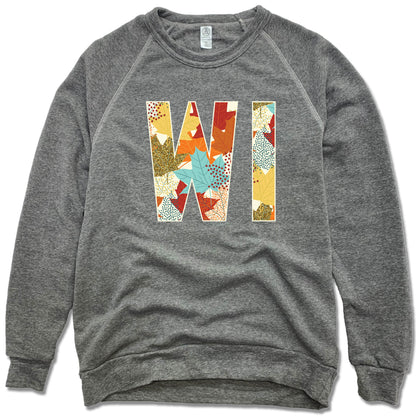 Wisconsin Fall Foliage - Fleece Sweatshirt