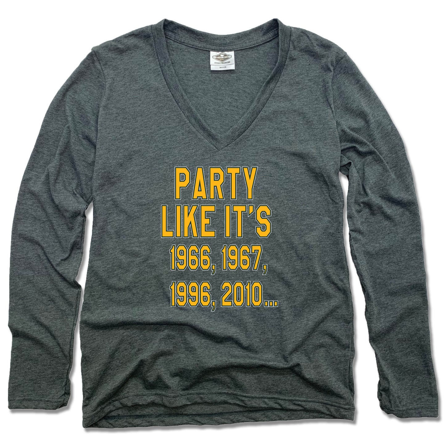 Wisconsin Party Like It's - Ladies' Longsleeve