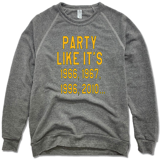 Wisconsin Party Like It's - Fleece Sweatshirt