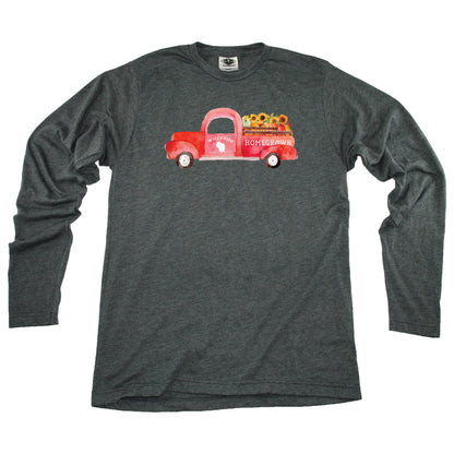 Wisconsin Fall Homegrown Truck - Unisex Longsleeve