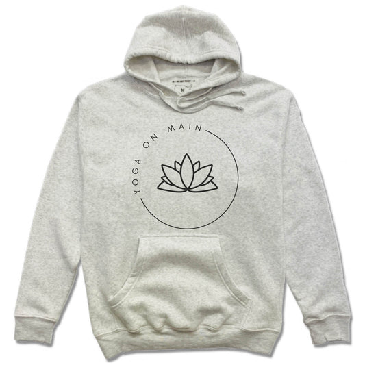 YOGA ON MAIN | HOODIE | BLACK LOGO