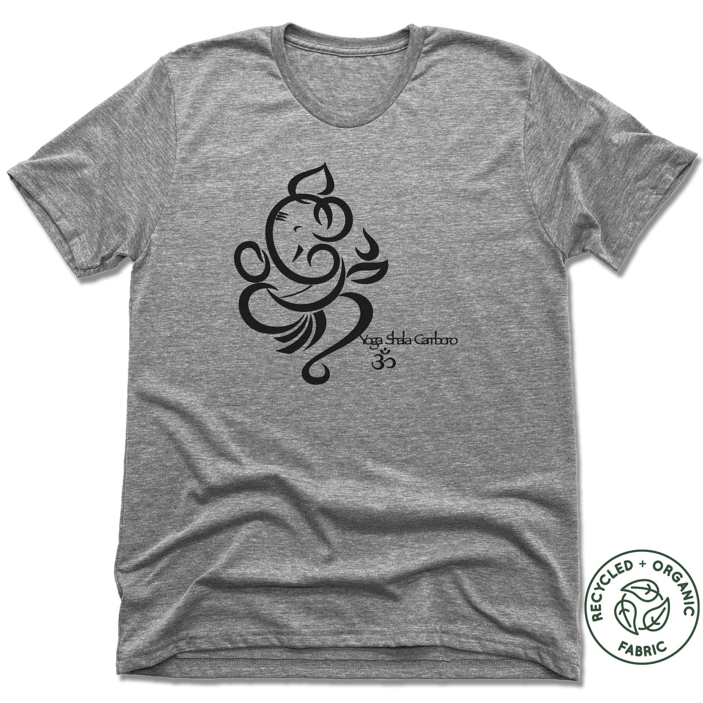 YOGA SHALA | UNISEX GRAY Recycled Tri-Blend | LOGO