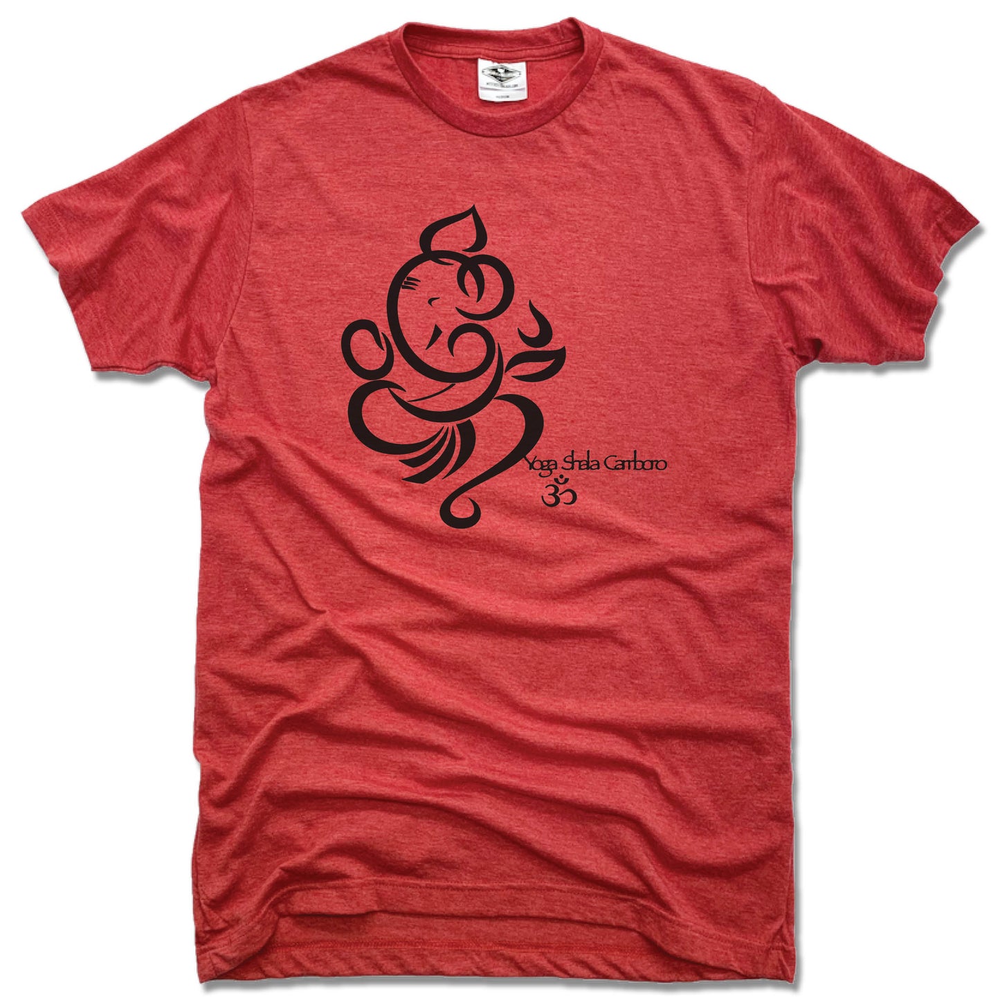 YOGA SHALA | UNISEX RED TEE | LOGO