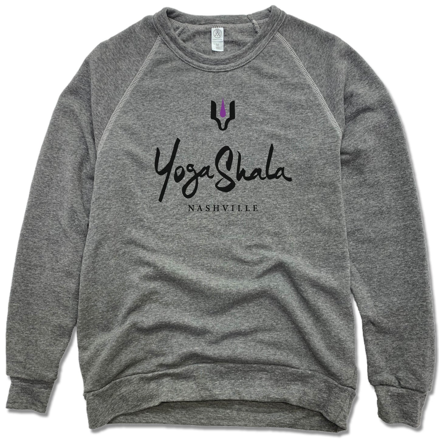 YOGA SHALA NASHVILLE | FLEECE SWEATSHIRT | BLACK LOGO