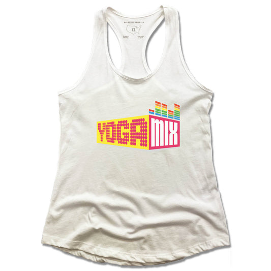 YOGA MIX ORLANDO | LADIES WHITE TANK | YOGA MIX