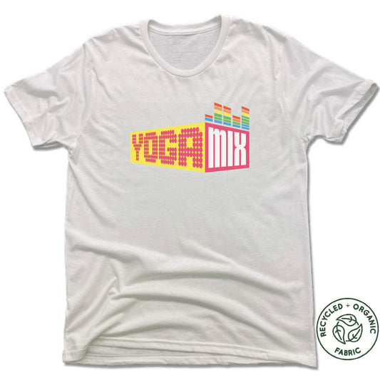 YOGA MIX ORLANDO | UNISEX WHITE Recycled Tri-Blend | YOGA MIX