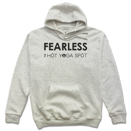 THE HOT YOGA SPOT | HOODIE | FEARLESS BLACK LOGO