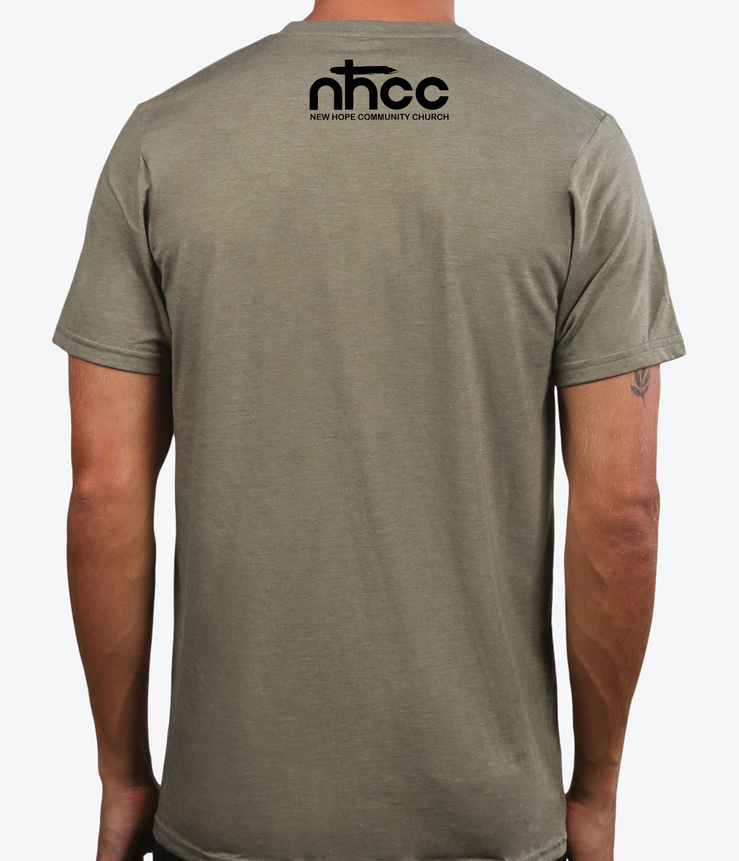 NHCC | UNISEX OLIVE Recycled Tri-Blend | FAITH OVER FEAR