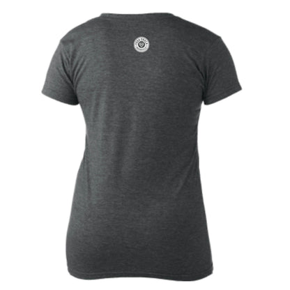 YOGA SHALA NASHVILLE | LADIES V-NECK | YOGA SHALA WHEEL LOGO