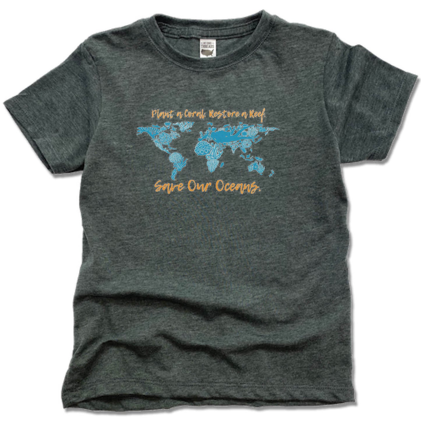 BAY ISLANDS REEF RESTORATION | KIDS TEE | SAVE OUR OCEANS