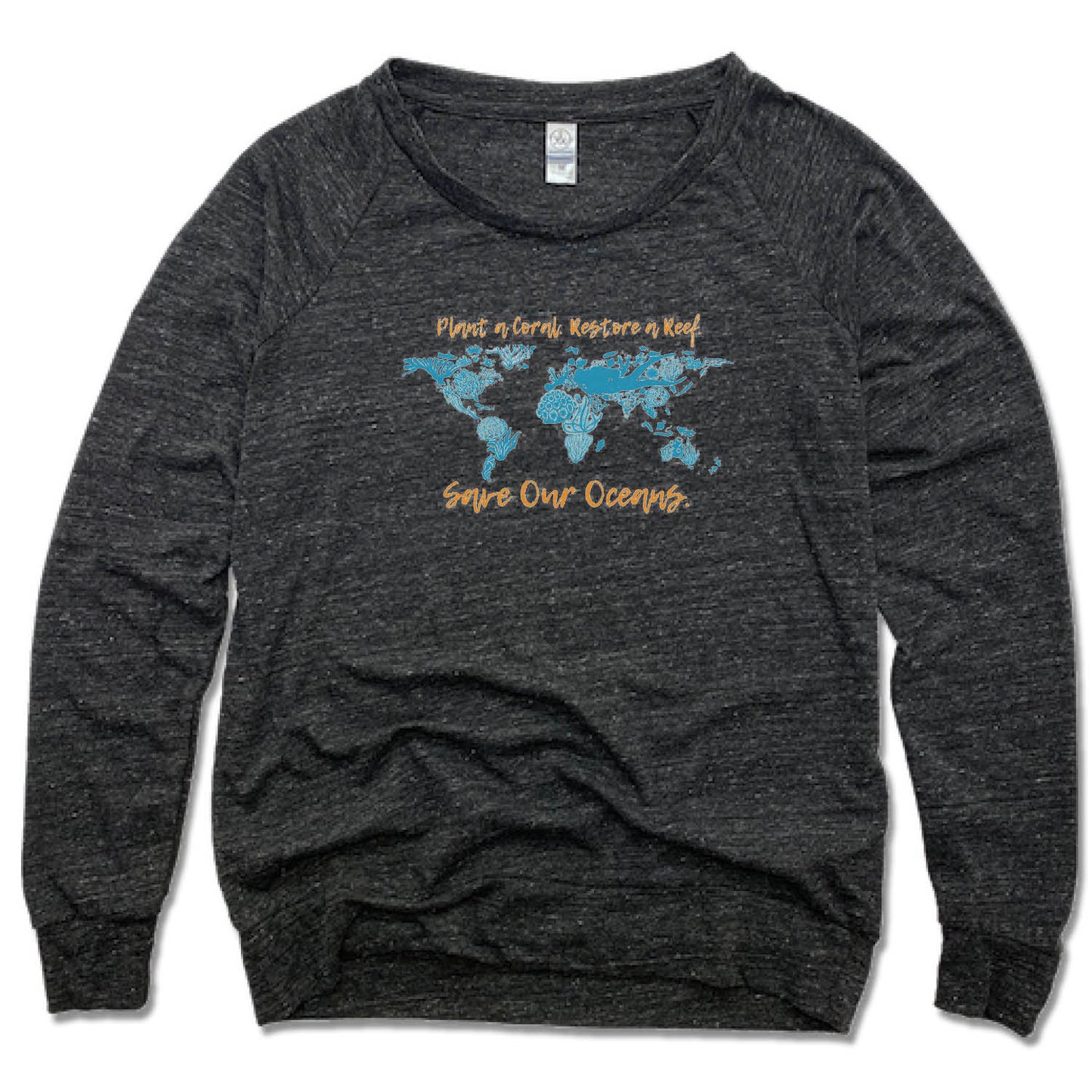 BAY ISLANDS REEF RESTORATION | LADIES SLOUCHY | SAVE OUR OCEANS