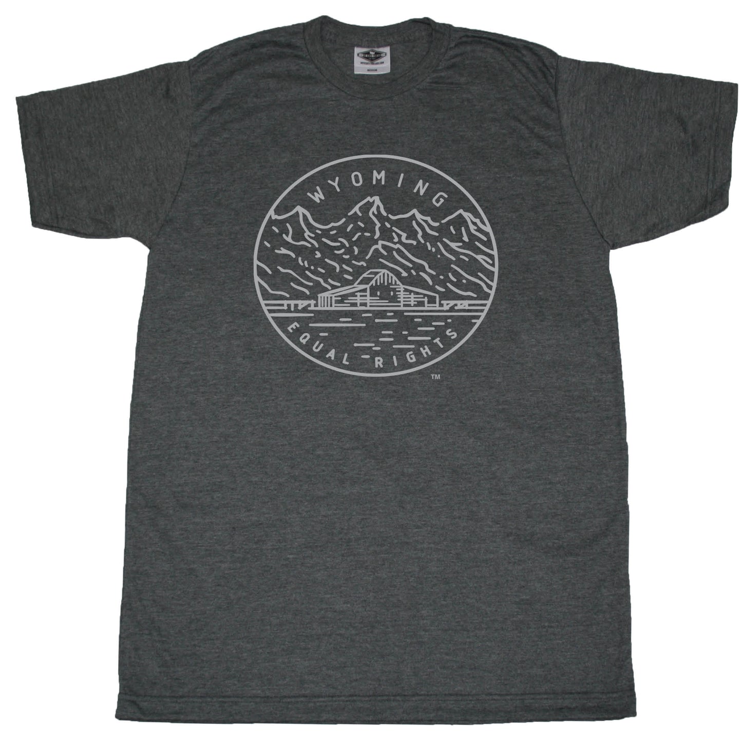 WYOMING TEE | STATE SEAL | EQUAL RIGHTS