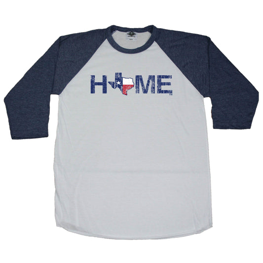 TEXAS NAVY 3/4 SLEEVE | HOME | FLAG