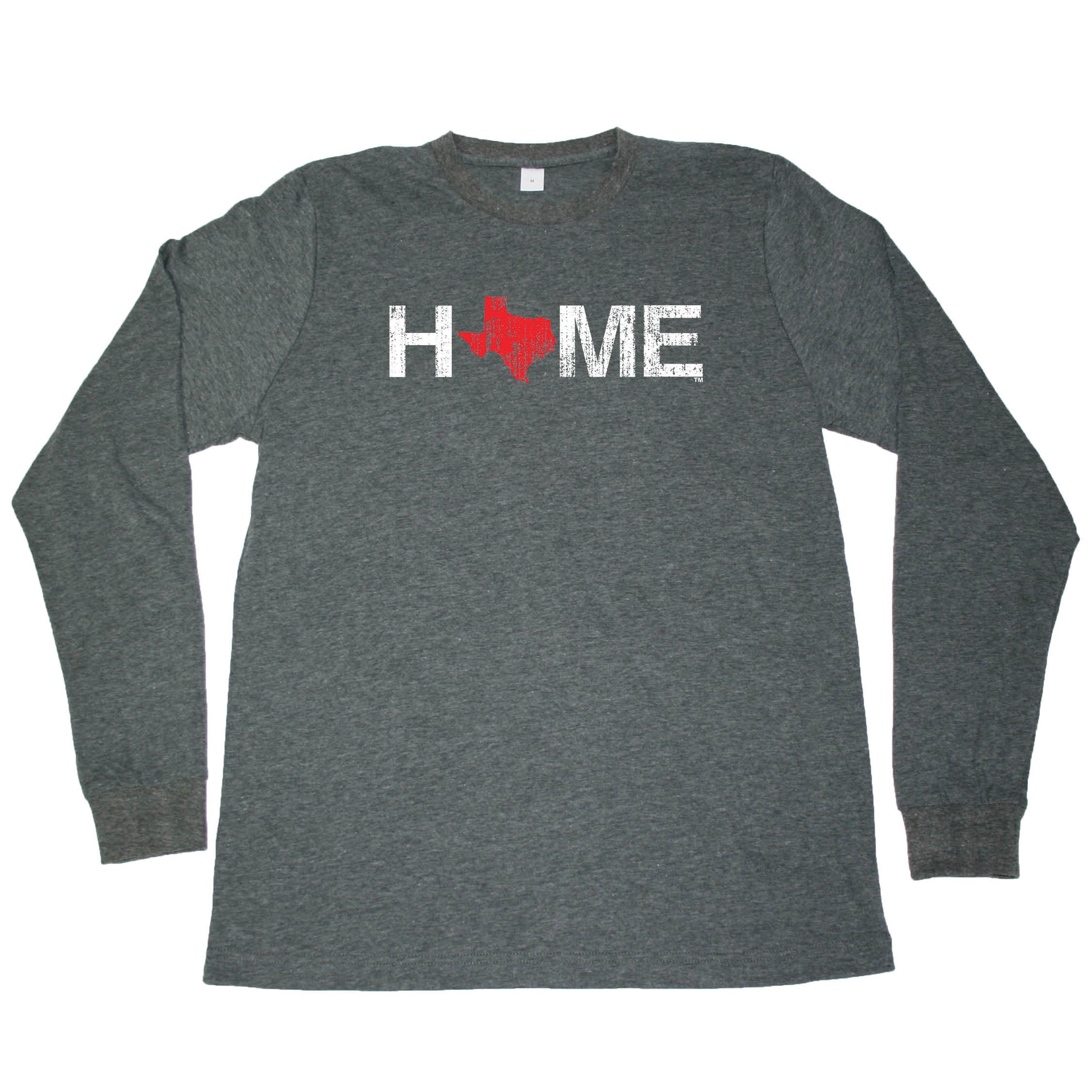 TEXAS LONG SLEEVE TEE | HOME | RED - My State Threads