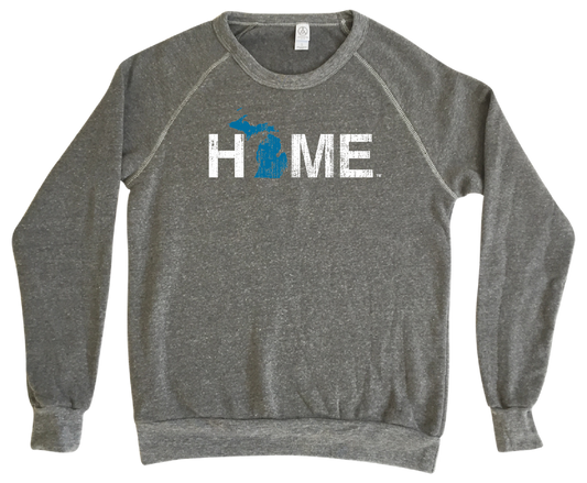 MICHIGAN SWEATSHIRT | HOME | BLUE