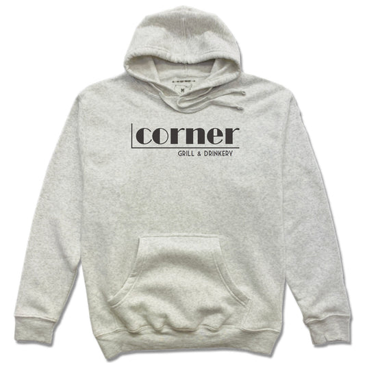 CORNER BAR | HOODIE | BLACK LOGO
