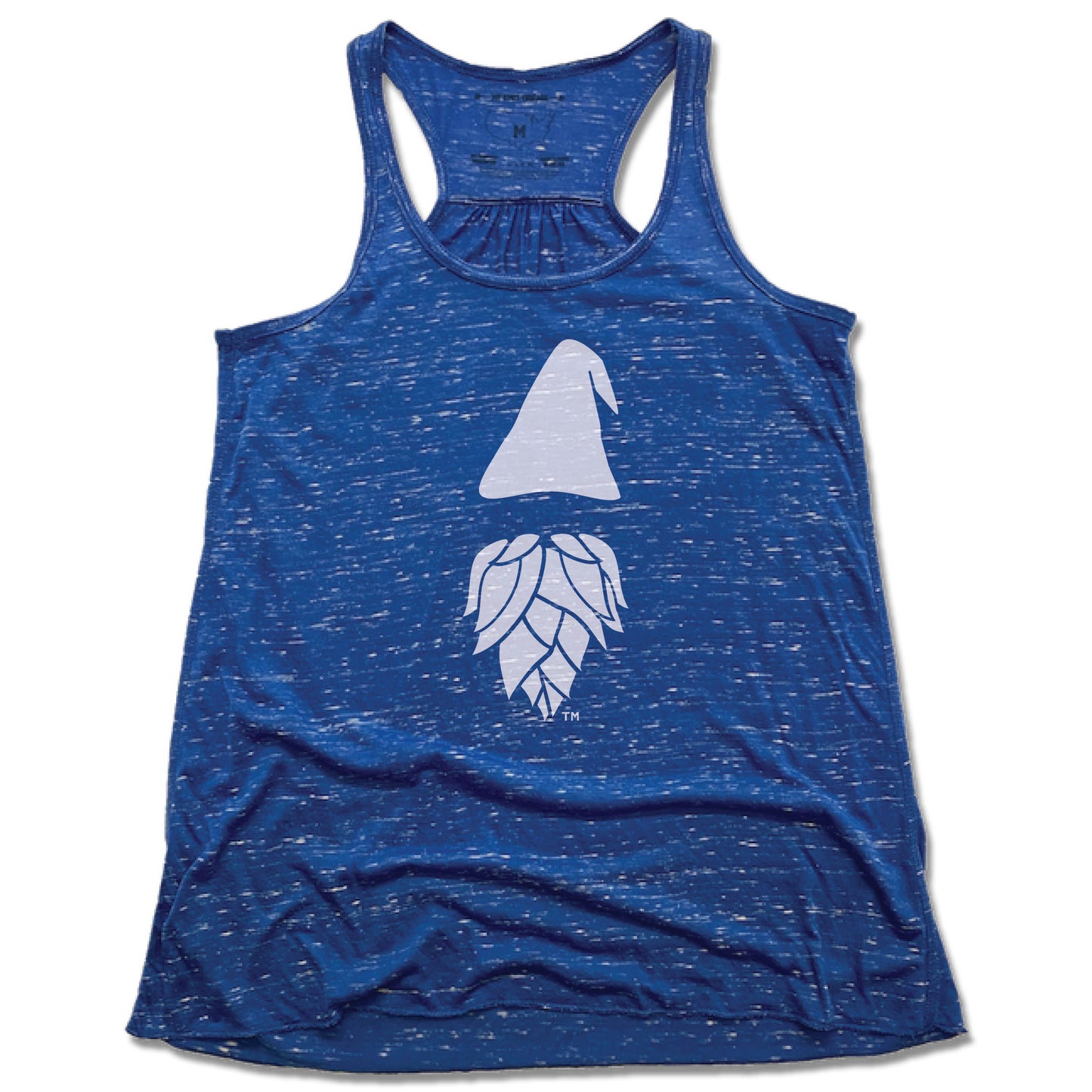 GNOMETOWN BREWING | LADIES BLUE FLOWY TANK | GNOME