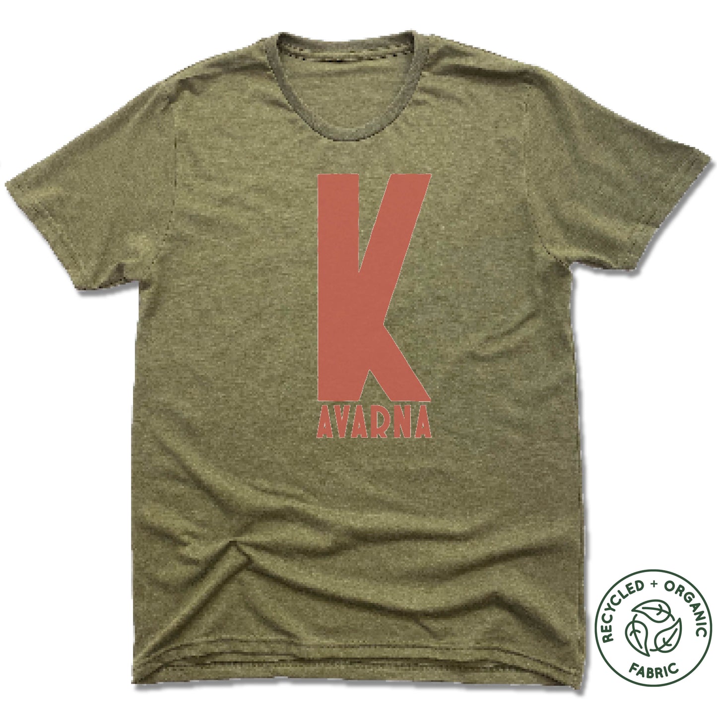 KAVARNA | UNISEX OLIVE Recycled Tri-Blend | K