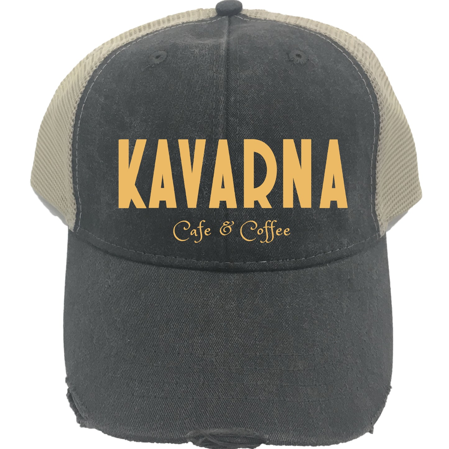 KAVARNA | EMBROIDERED MESH HAT | LOGO