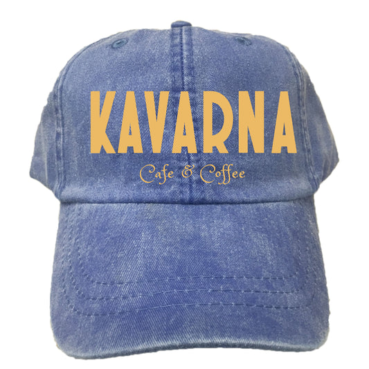 KAVARNA | EMBROIDERED NAVY HAT | LOGO