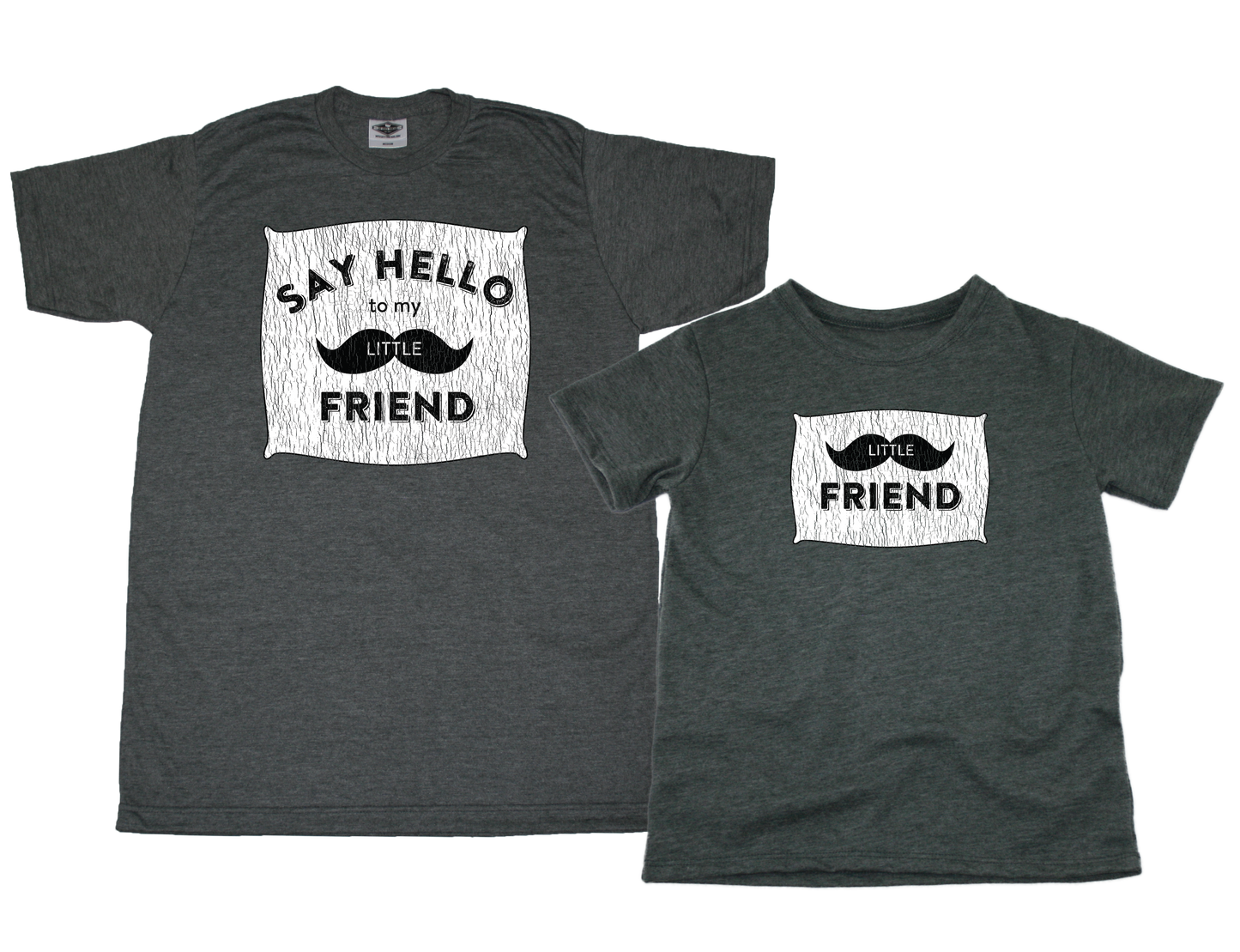 SAY HELLO TO MY LITTLE FRIEND | MATCHING TEE SET