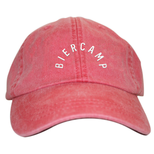 BIERCAMP | EMBROIDERED NAUTICAL RED HAT | LOGO