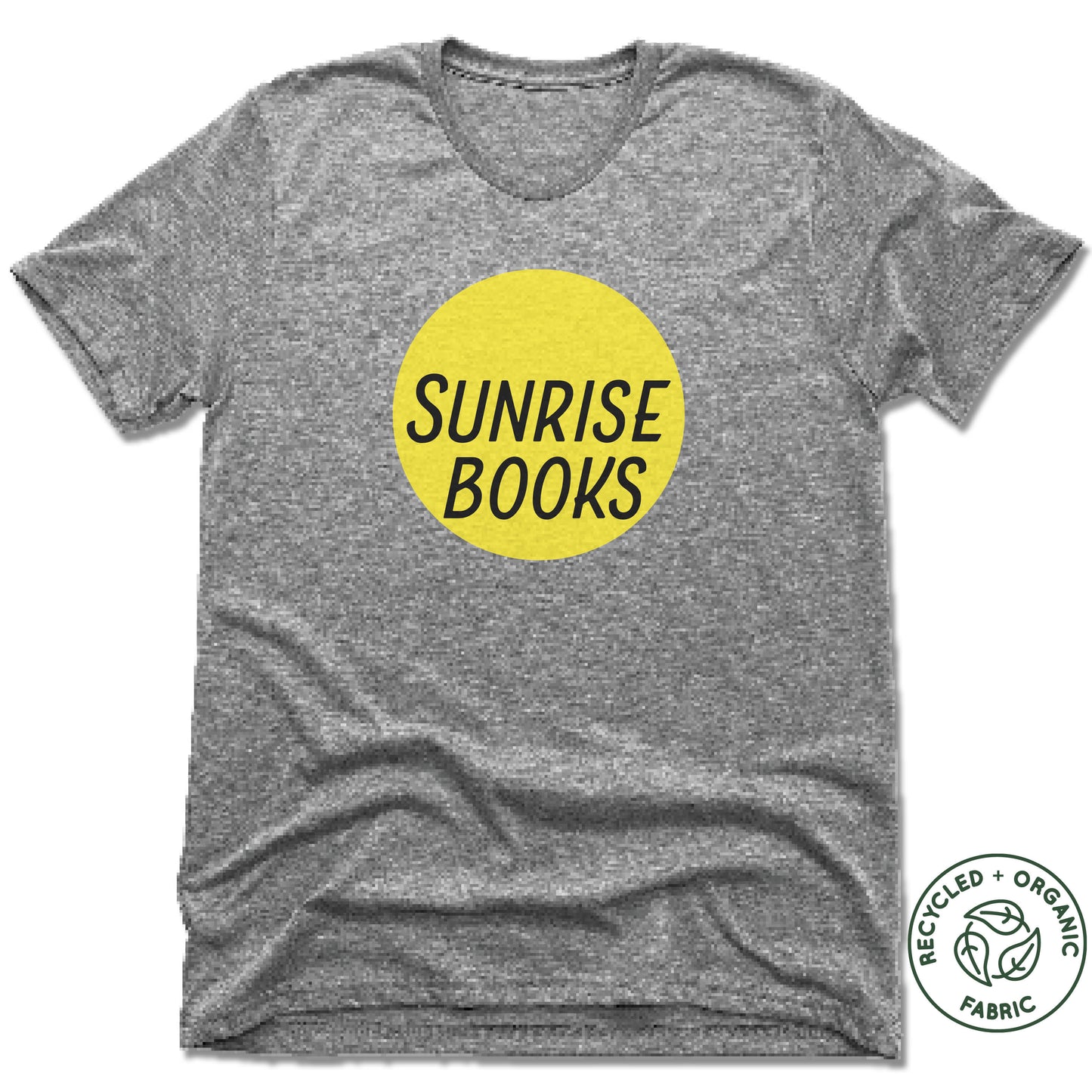 SUNRISE BOOKS | UNISEX GRAY Recycled Tri-Blend | SUN