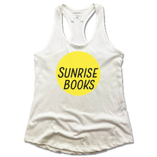 SUNRISE BOOKS | LADIES WHITE TANK | SUN