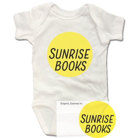 SUNRISE BOOKS | WHITE ONESIE | SUN