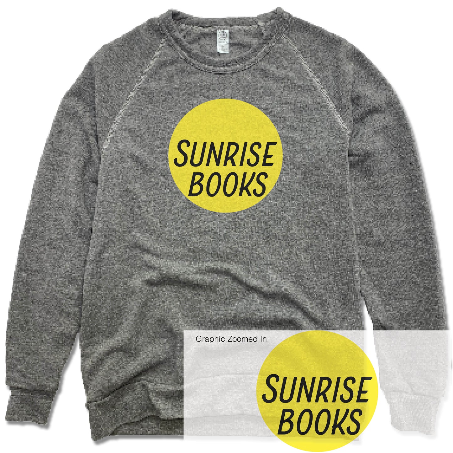 SUNRISE BOOKS | FLEECE SWEATSHIRT | SUN