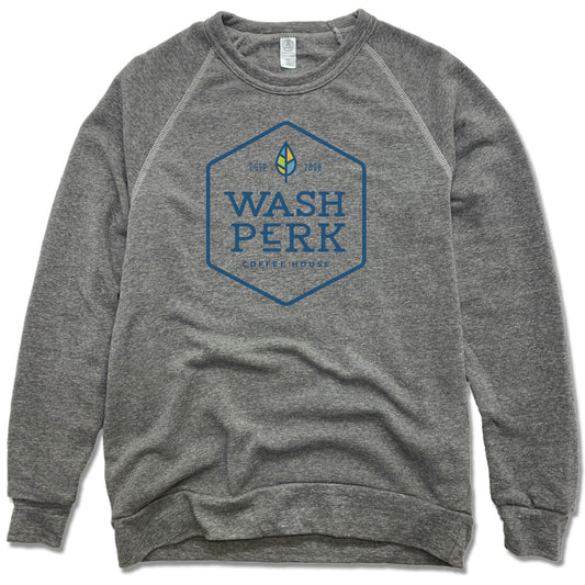 WASHPERK COFFEE HOUSE | FLEECE SWEATSHIRT | HEX