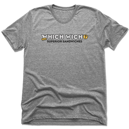 WHICH WICH | SUPERIOR SANDWICHES | UNISEX GRAY Recycled Tri-Blend