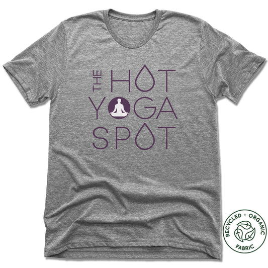 THE HOT YOGA SPOT | UNISEX GRAY Recycled Tri-Blend