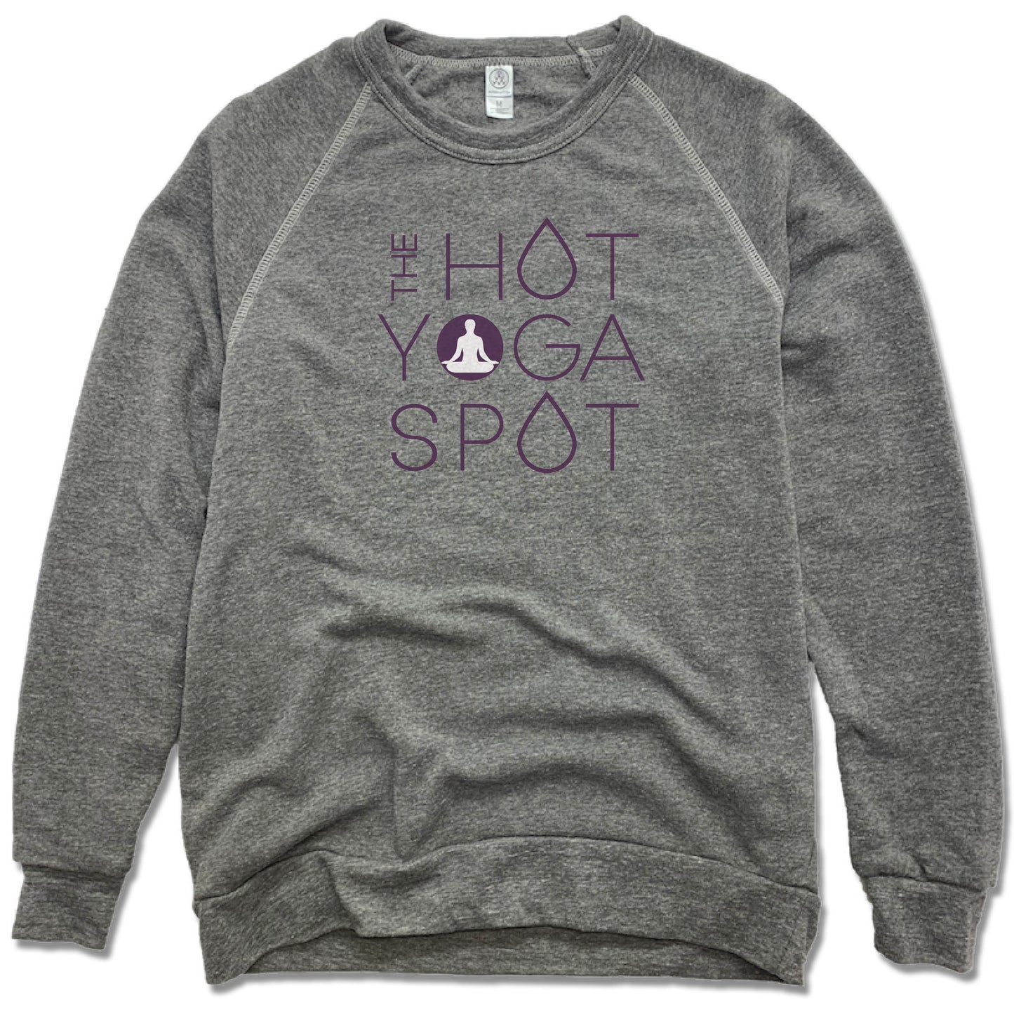 THE HOT YOGA SPOT | FLEECE SWEATSHIRT | THE HOT YOGA SPOT PURPLE