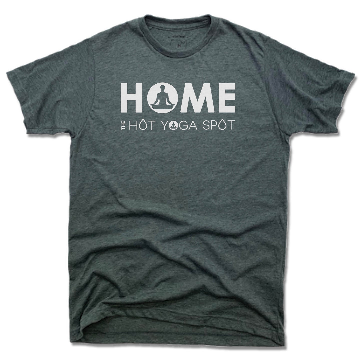 THE HOT YOGA SPOT | UNISEX TEE | HOME LOGO WHITE