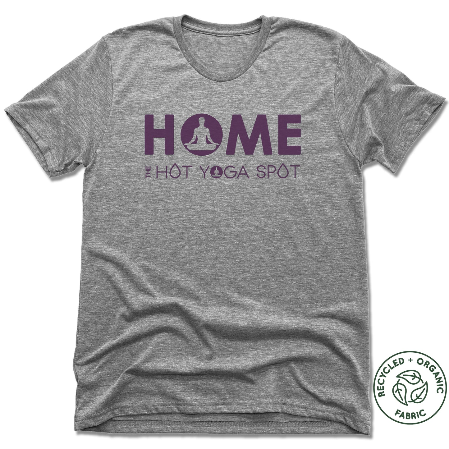 THE HOT YOGA SPOT | UNISEX GRAY Recycled Tri-Blend