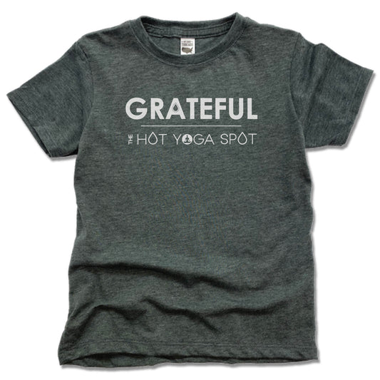 THE HOT YOGA SPOT | KIDS TEE | YOGA SPOT GRATEFUL