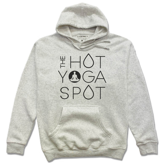 THE HOT YOGA SPOT | HOODIE | BLACK LOGO